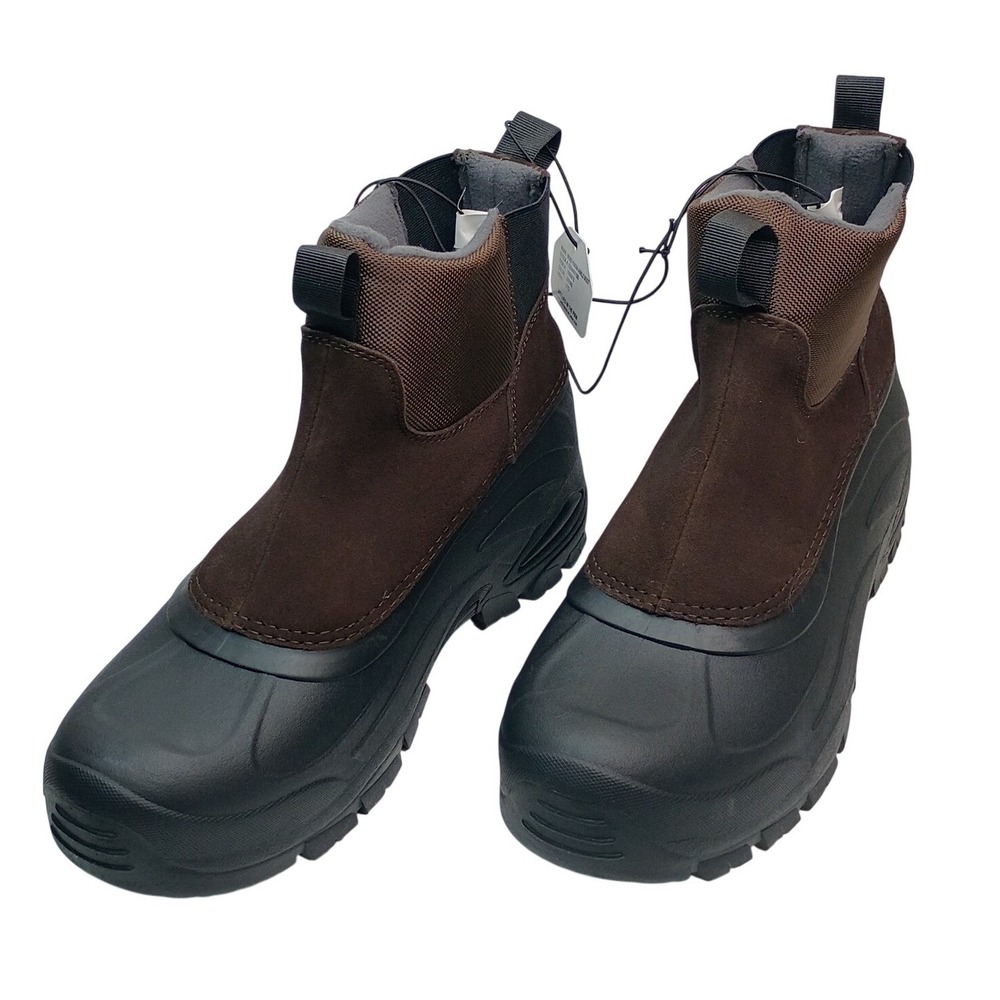 Staheekum Yukon Winter Boot Men Size 11‎ Brown Thinsulate Insulated Waterproof